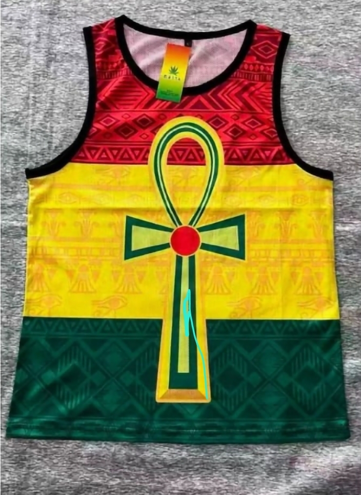 Reggae Gear Rasta Ankh Vest