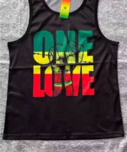 Reggae Gear One Love Rasta Vest