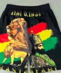 Reggae Gear King of Kings Rasta Shorts