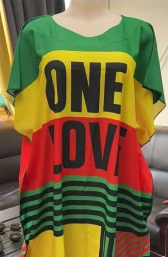 Reggae Gear One Love Rasta Dress